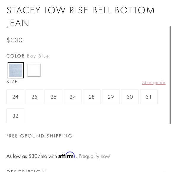 Alice and Olivia Stacey low rise jeans - Picture 14 of 14